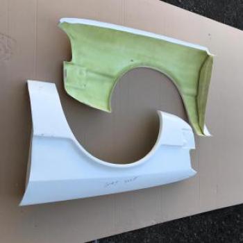 Paar GFK Kotflügel "Facelift", Scirocco I (Typ 53)